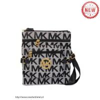 michael kors fulton logo groot grijs crossbody zakken Portemonnee Prijs jx1g4822